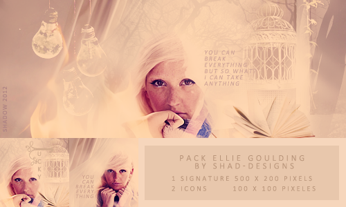 Pack Ellie Goulding