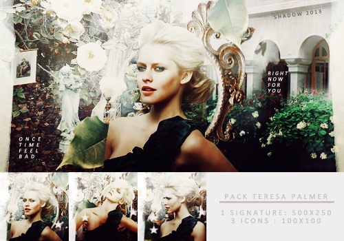 Pack Teresa Palmer