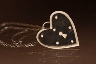 Riveting Heart Necklace