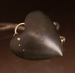 Black Hearted Necklace