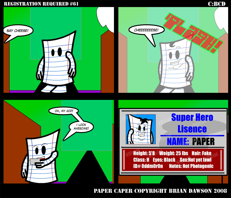 Paper Caper Comic 61