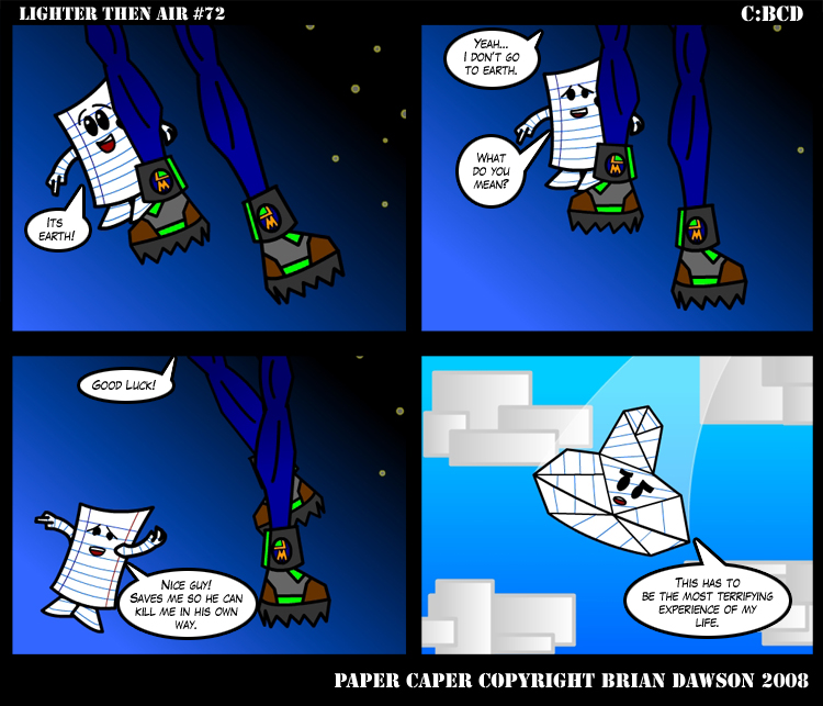 Paper Caper Comic 72 by papercaper