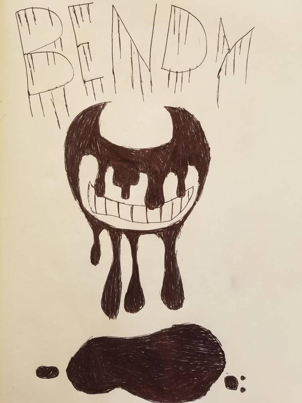 bendy ink sketch by hallowsjojo2000 on DeviantArt