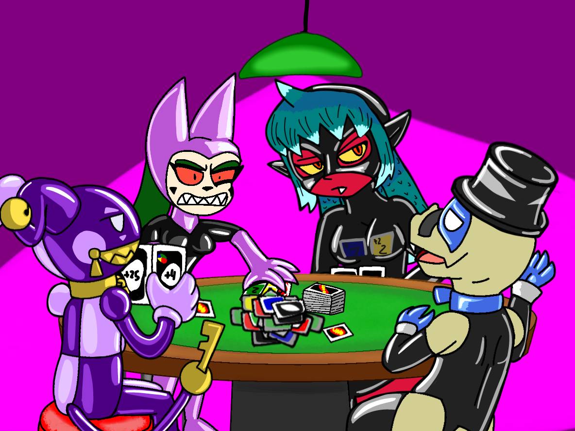 Uno and rubber mix? :3 GIFT