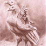 A True Story - Hippogypian Rider and Vulture