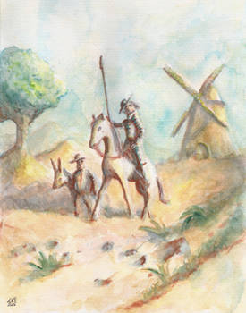 Don Quijote and Sancho Panza