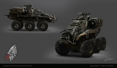 CHIEF OF THE DEAD - apocalyptic vehicle concept