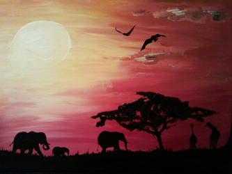 African Sunset