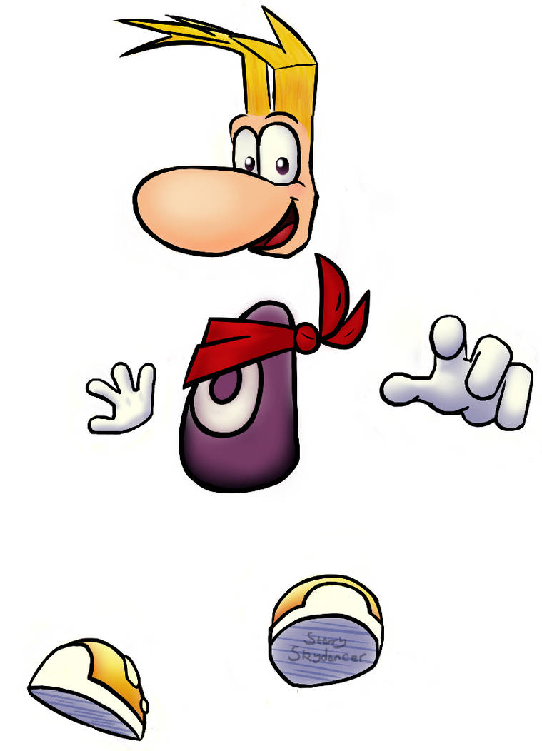 Rayman design test by StarrySkydancer on DeviantArt