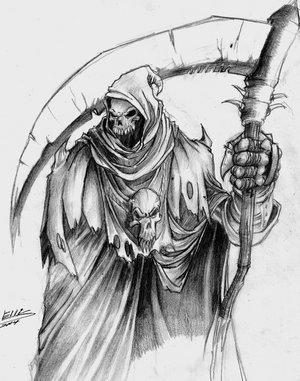 Grim reaper drawings – Drawing Factory