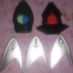 My Star Trek Kellogg's Badges collection! by CloneCommanderBlasto