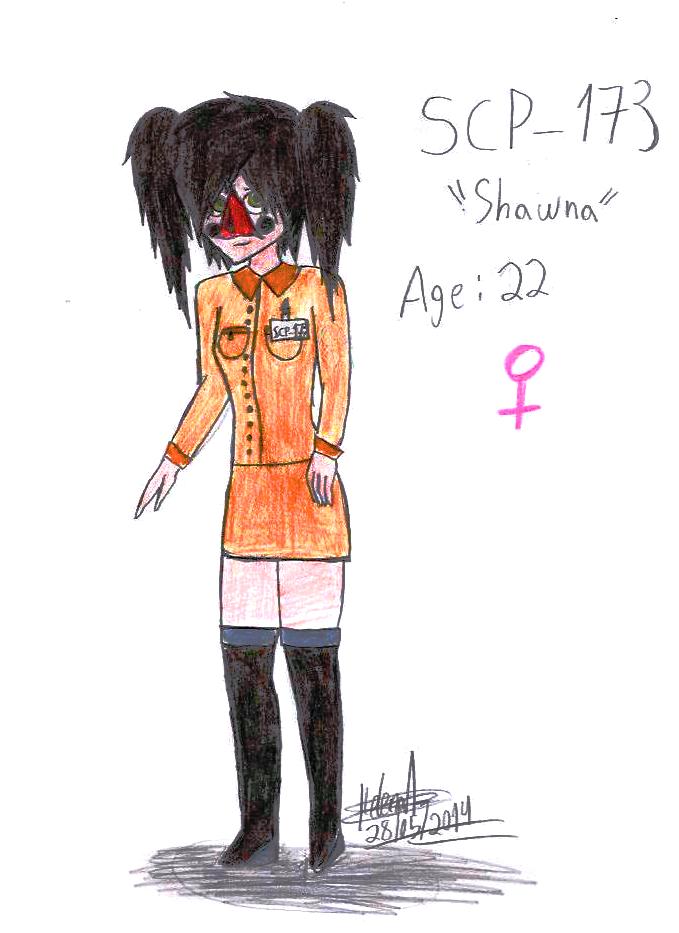 SCP-173 by ReaverMachete on DeviantArt