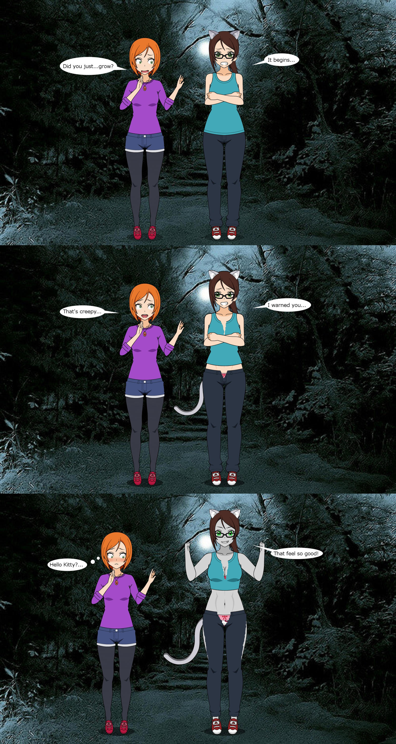 Werecat Animation Werecat transformation part 2/3 by Bio571 on DeviantArt