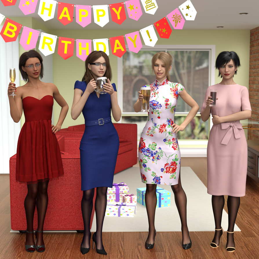 Party Template Deviantart Birthday Party - Dresses by Bio571 on DeviantArt
