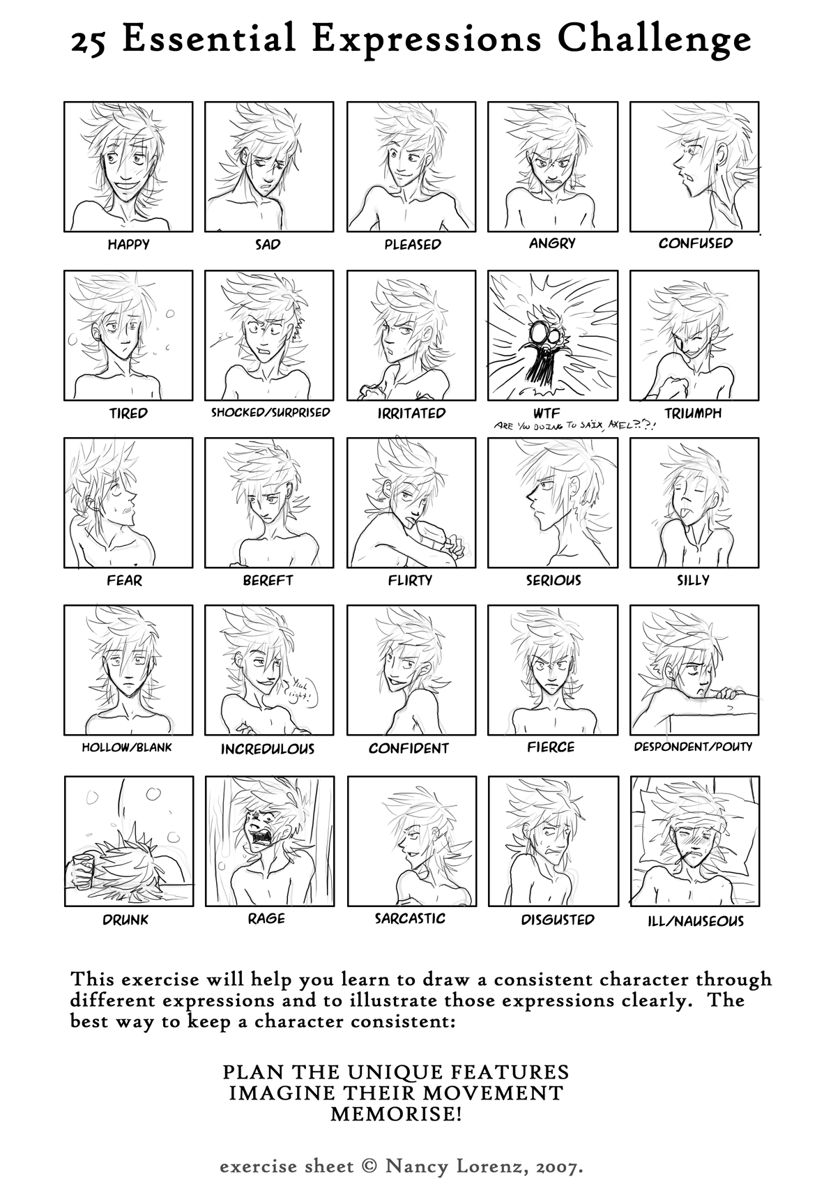 Roxas' 25 Expressions