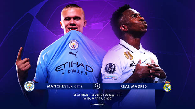 Man City vs Real Madrid - UCL Semi Final Promo