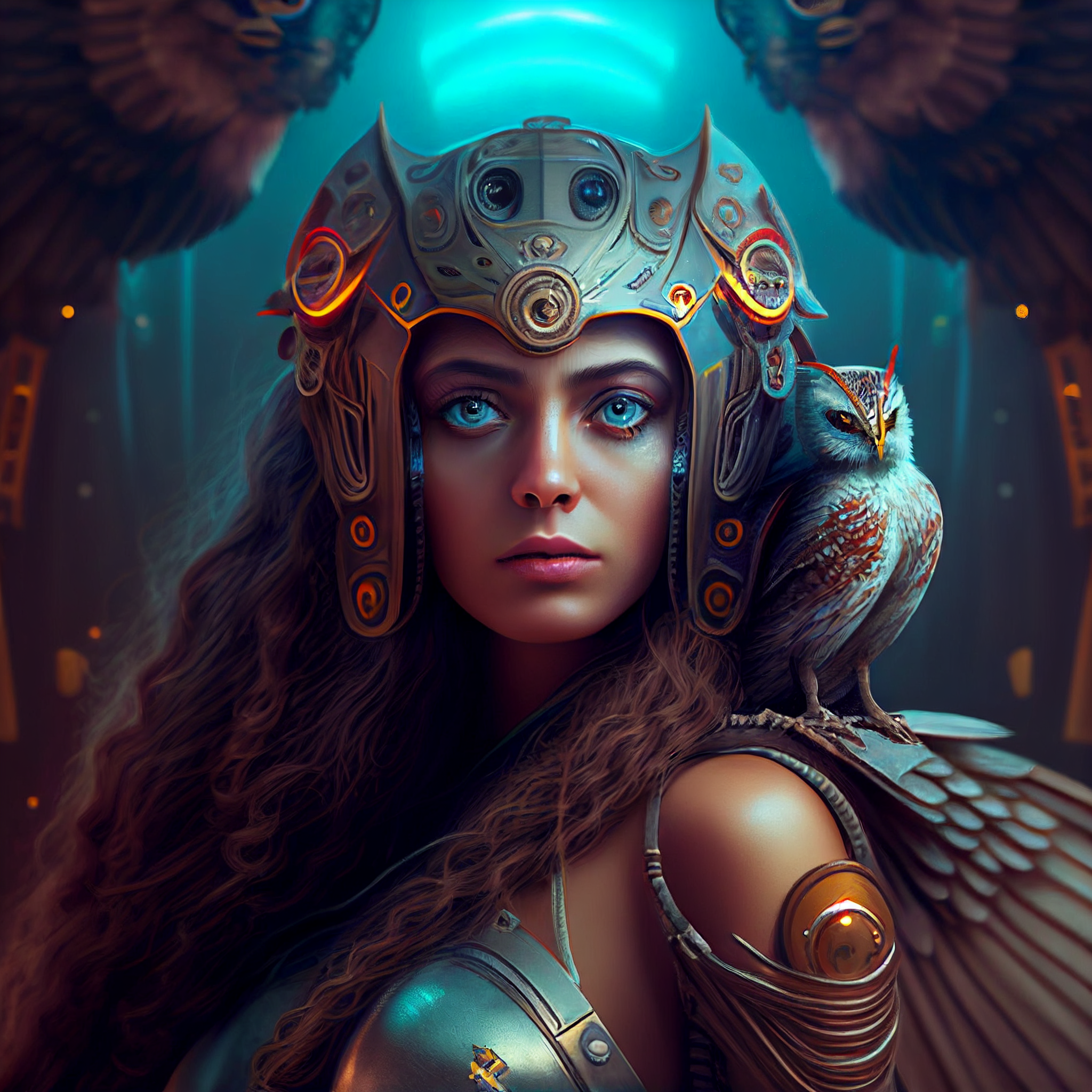 Athena, goddess of wisdom