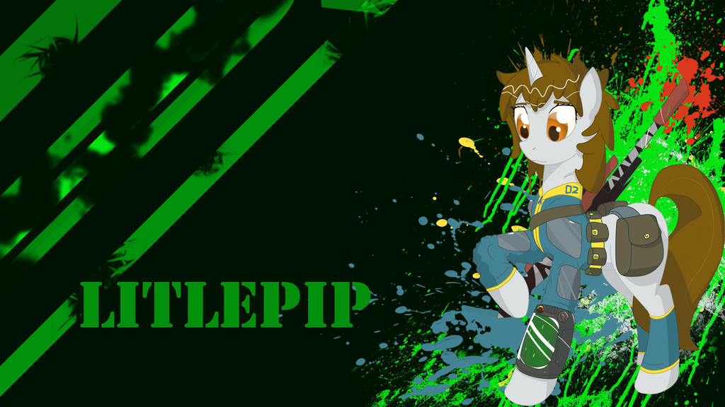 Littlepip Wallpaper By Bigmacintosh7-d4vy45l by bigmacintosh77 on ...