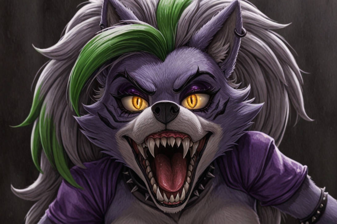 Evil hot Roxanne Wolf portrait #2 by GHDrago808 on DeviantArt