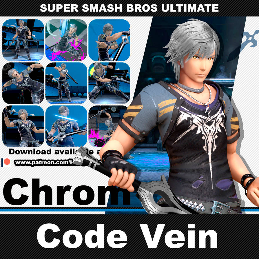 SSBU Mod Chrom Code Vein By Hanxulz On DeviantArt