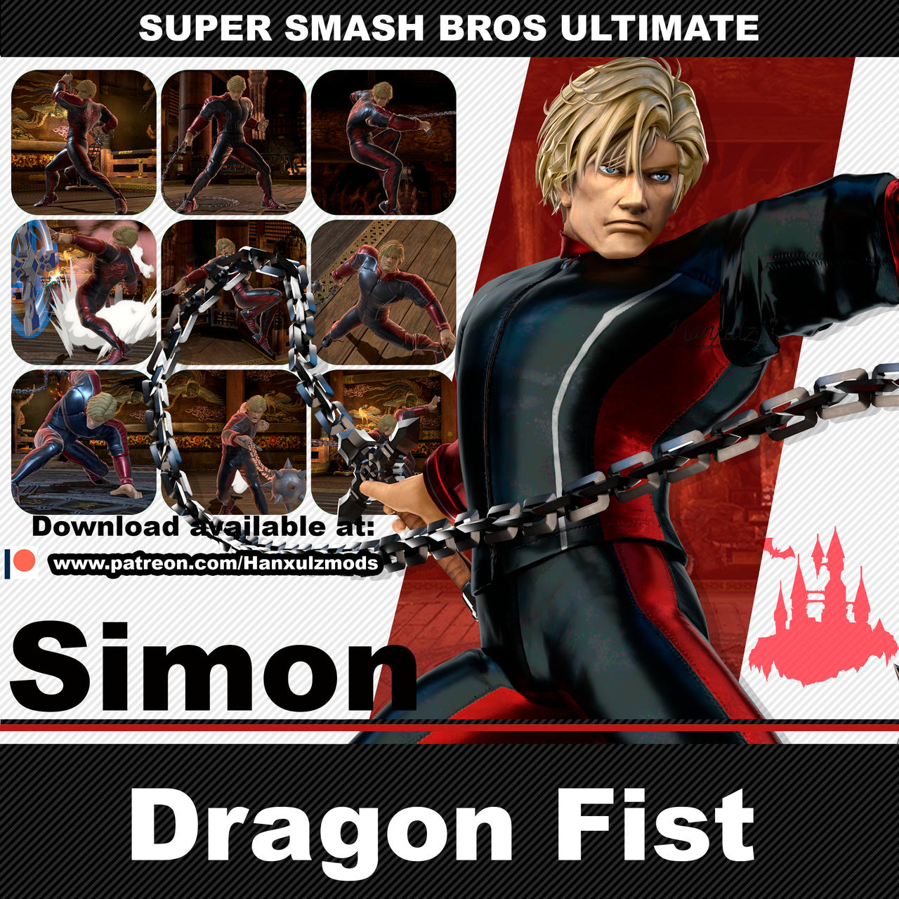 SSBU Mod: Simon (Dragon Fist) by Hanxulz on DeviantArt