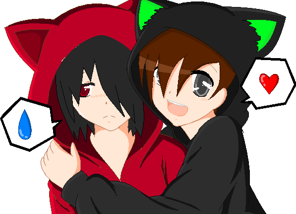 Kitty Glomp Collab with Blueberrybubblegumxd-