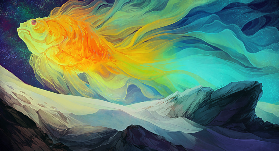 The Fantail Aurora by ruina
