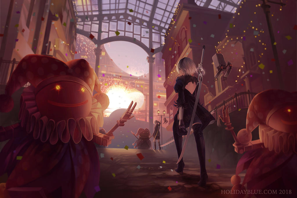 NieR: Automata - Welcome to the Amusement Park