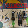 Kennedy Bowl Mural 1