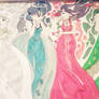 Inner Senshi Princesses