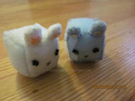 Cubed Bunny Plushies