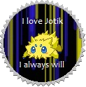 I love Joltik - Stamp