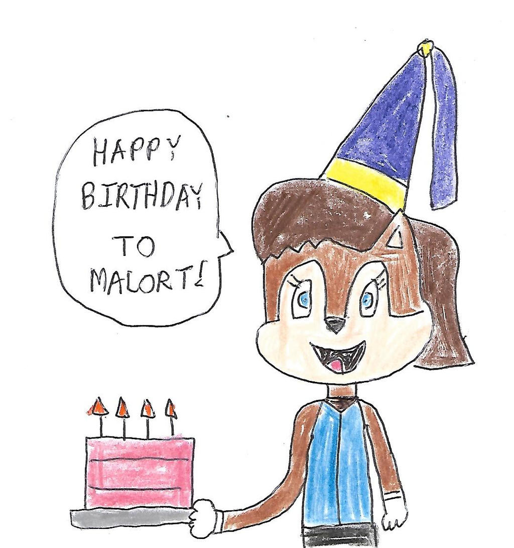 Sally Acorn - Happy Birthday Malort