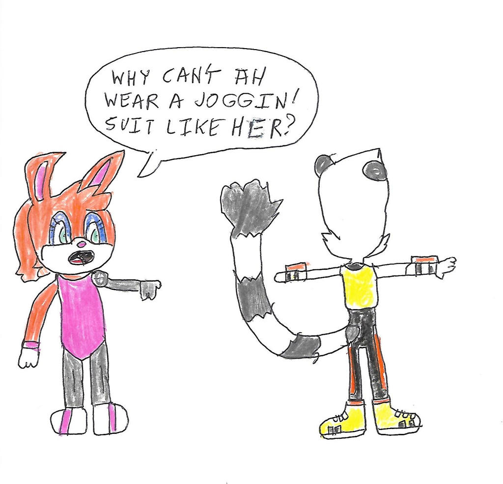 Bunnie looks at Tangle