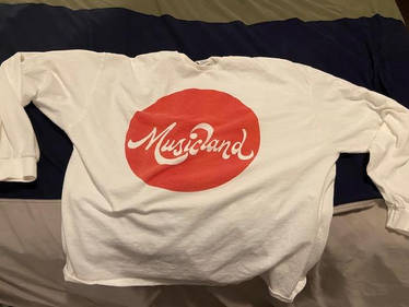 Musicland 1970's logo long sleeve shirt