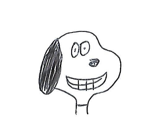 Snoopy Teeth Snoopy with wide eyes and smiling teeth by dth1971 on DeviantArt