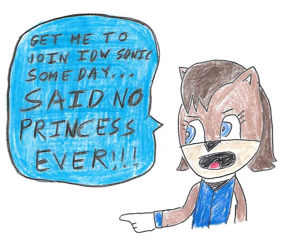 Sally Acorn SAID NO PRINCESS EVER by dth1971 on DeviantArt Sally Acorn SAID NO PRINCESS EVER by dth1971 on DeviantArt