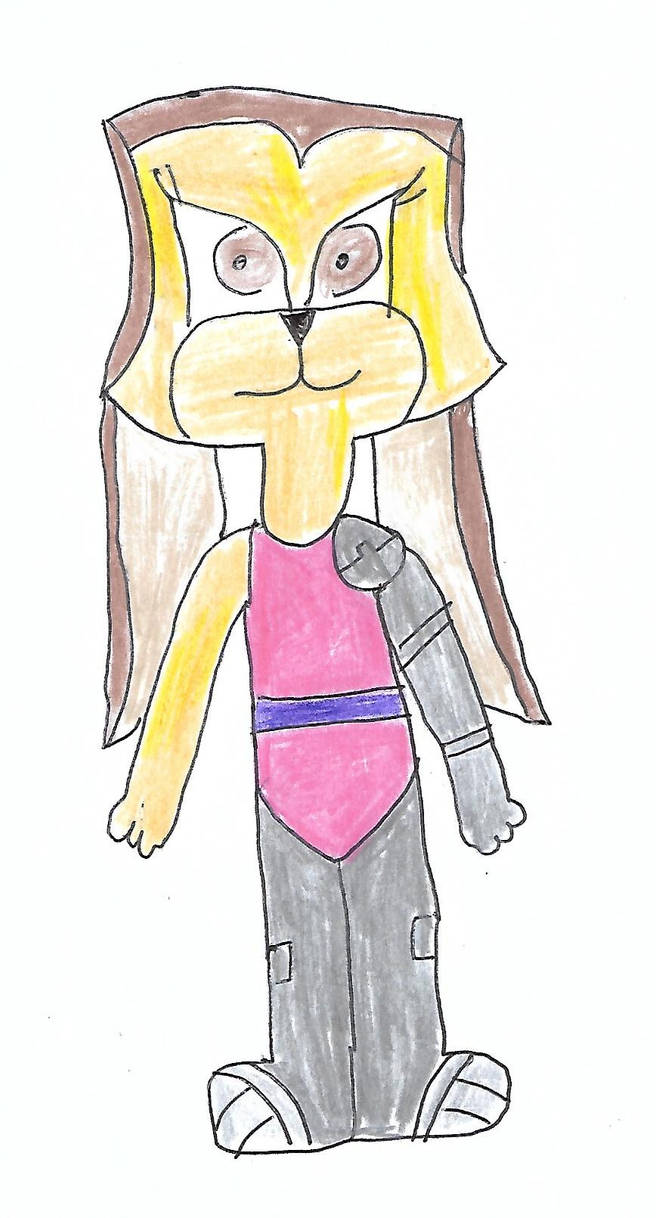Ashley Rabbit cosplaying as Bunnie Rabbot by dth1971 on DeviantArt
