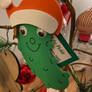 Christmas pickle ornament