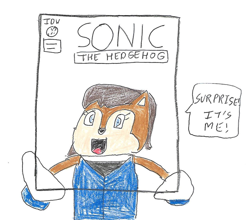 Sally's fake-out Sonic comic book cover by dth1971 on DeviantArt