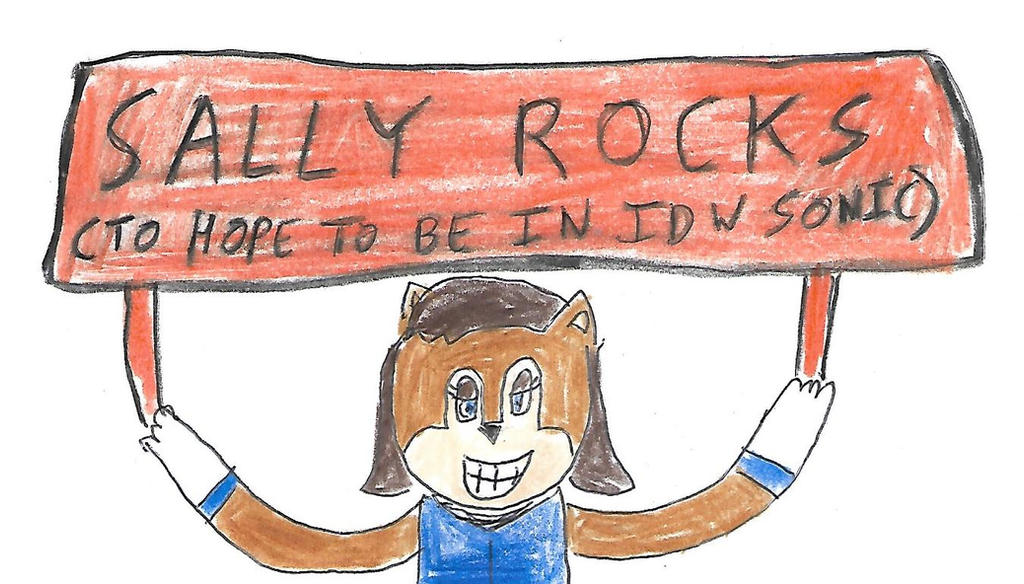 Sally Rocks Sally Rocks - For IDW Sonic by dth1971 on DeviantArt