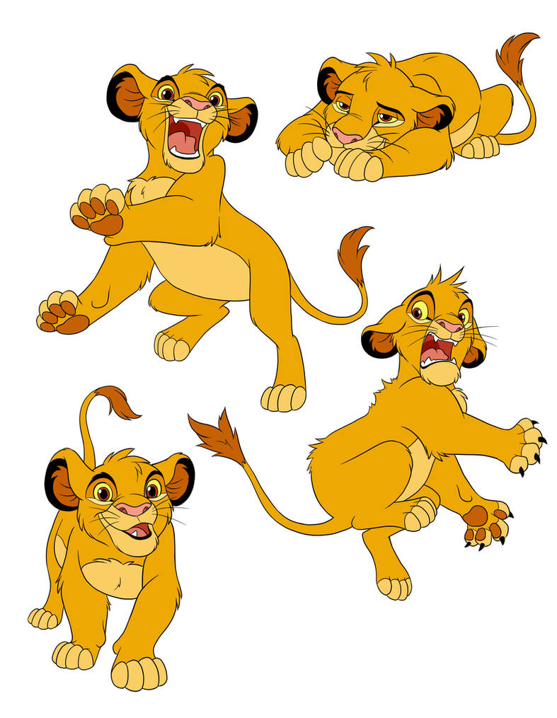 Simba Showcase Simba sketches by tanya-buka on DeviantArt