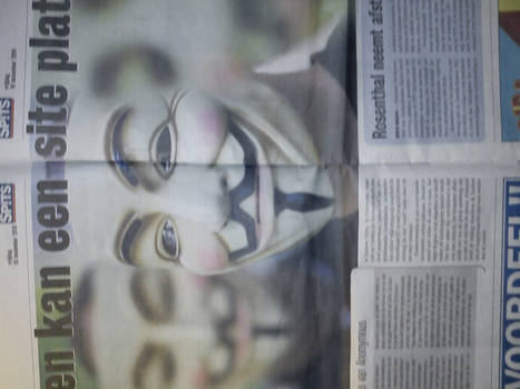 Anonymous Dutch Newspaper