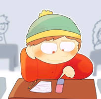 Eric cartman learning at school