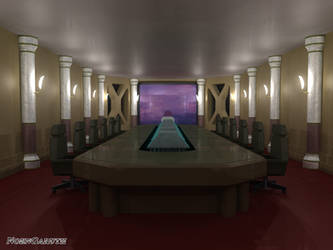 ShinRa Conference Room by NoenGaruth