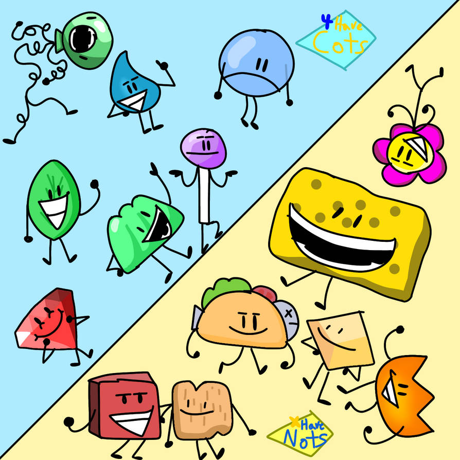 Bfb Post BFB post-Split teams by TheUltimateAwqa on DeviantArt