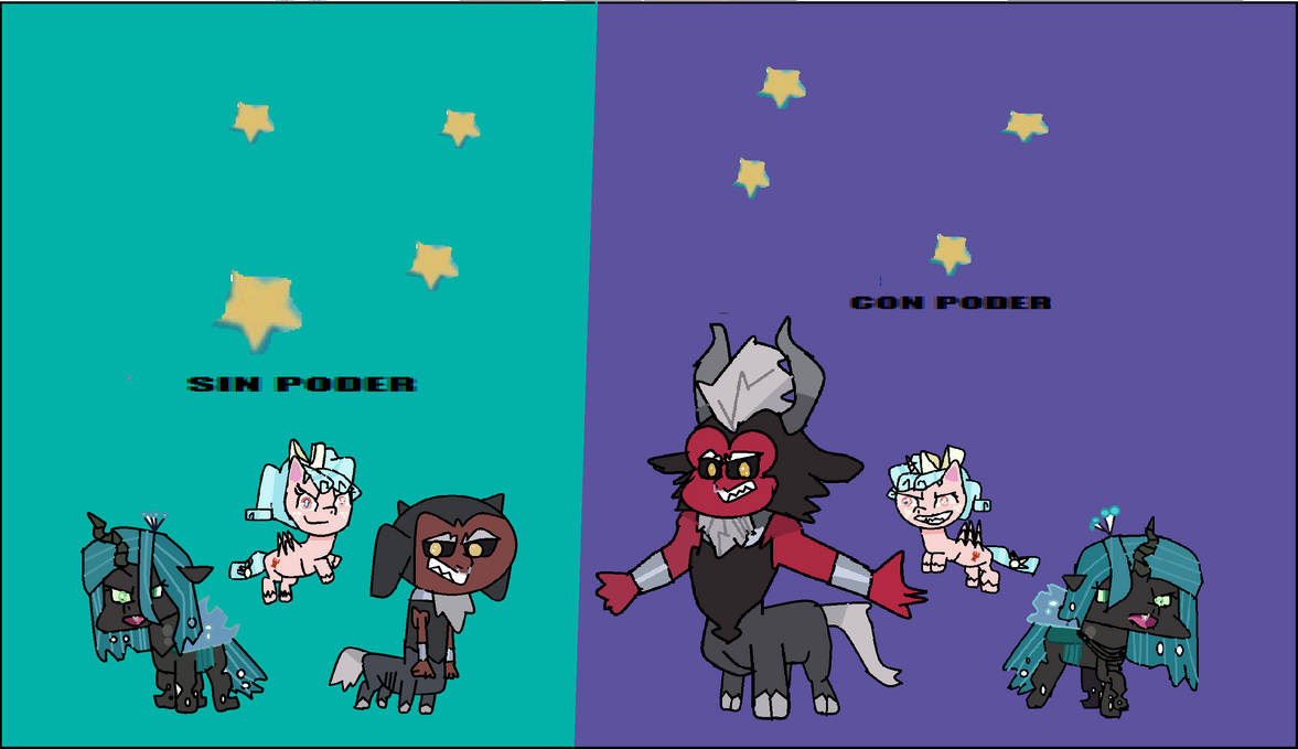 Tirek Cozy glow Y Chrysalis The Villanis Pony Life by pablogerometta on ...