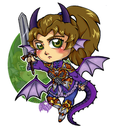 Chibi Roxy Dragon Knight