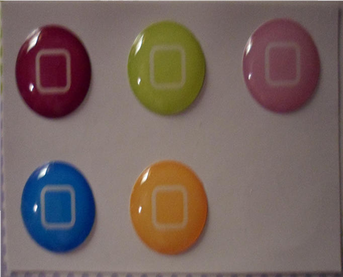Color Home Button Stickers by TwirlyDaDizzyStar on DeviantArt