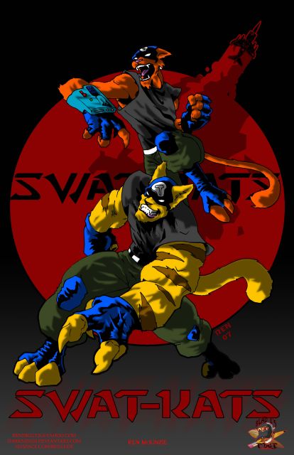 Swat Kats colored